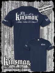 Kinsman Trading Co. LLC Saginaw City Logo 2-Sided T-Shirt Michigan