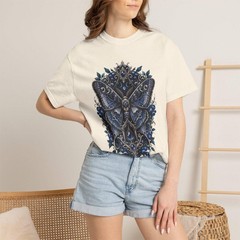 Gothic Blueberry Moth Graphic Tee