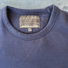 Jachs Premium Outdoor Purveyors Long Sleeve Blue Pullover XL