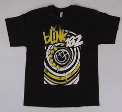 FREE SAME DAY SHIPPING New BLINK 182 HAPPY SMILEY FACE LOGO Shirt XL