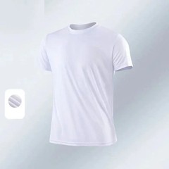 Summer Men Casual t-Shirt Short Sleeve White Tee Shirts Soild o-Neck Tops t Shir