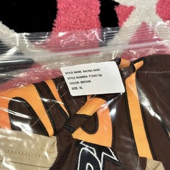FTP Raceway Button Up Shirt (Tan) – Size XL – As Pictured