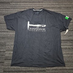 The Shawshank Redemption Movie T-Shirt Men’s 2XL Charcoal Gray Graphic NWT
