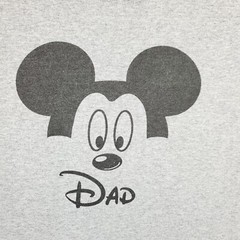 Gildan Mens T Shirt Short Sleeve Mouse Dad Script Work Weekend Casual Fun
