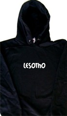 Lesotho text Hoodie Sweatshirt