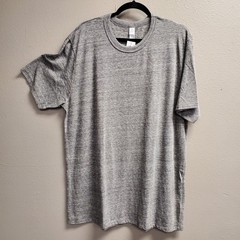 Alternative Shirt Mens 2XL Gray Crewneck Soft Lightweight T-Shirt Tee New