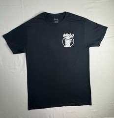 ALAB Men’s Stinky’s Waste Management Graphic Logo Crew Neck T-Shirt Black M