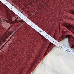 Men’s Apt. 9 Deep Red Graphic T-shirt Size Small