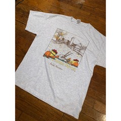 Vintage Great Smoky Mountains Autumn Harvest T Shirt Large Farm Nature Tee