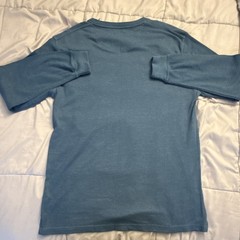 U.S. Polo Assn. Men’s Thermal Stretch Waffle Knit Crewneck T-Shirt Blue XXL New
