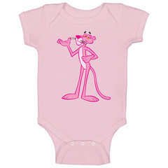 The Pink Panther Show Character Fan Baby One Piece Infant Fine Jersey Bodysuit
