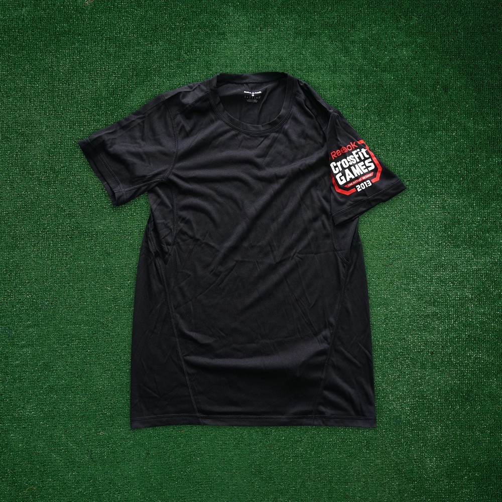 Reebok 2013 Crossfit Games Official PlayDry Performance Men’s (Black) T-Shirt