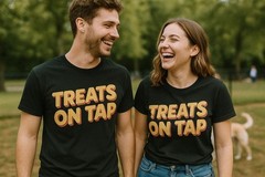 Pet Lovers T-Shirts – “Treats on Tap” Graphic Tee