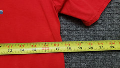 Discovery Channel Store Men’s Medium Red T Shirt Shark Week Weightlifting