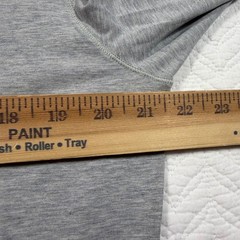 Public Rec Mens Long Sleeve Tee Large Pima Cotton Lyocell Heather Grey EUC