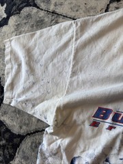 90’s NEW NOS VTG Buffalo Bills Eric Moulds AOP Double Sided Graphic Shirt Size L