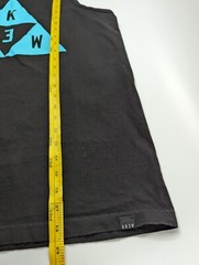 Krew Tank Top Triangle Graphic Mens Large Sleeveless Shirt Skateboard Cotton
