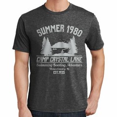 Camp Crystal Lake Summer 1980 T-Shirt Friday the 13th Jason 04020