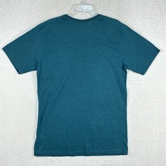 VTG Costa Rica TShirt Men XL Teal Iguana Pura Vida Animal Nature Reptiles Beach