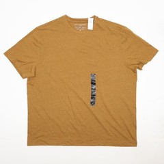 Banana Republic Men’s XL Short Sleeve Crew Neck Premium T-Shirt Beige Mustard