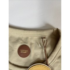 Common People Supersoft Heavyweight Relaxed Fit Cotton Tshirt Tan Mens Medium