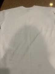 MARKET Smiley Graphic Print Crew Neck Men’s T-Shirt White Cotton Short Sleeve L