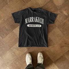 Marrakech Morocco retro vacation souvenir classic tee desert city