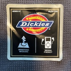 Men’s Dickies Performance Knit Shirt Gray 3XL