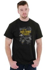 Christian Religious Bible Verse Inspiration Womens or Mens Crewneck T Shirt Tee