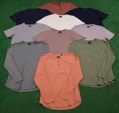 Lot Of 10 Cuts Shirt Mens Size XL Split-Hem Pyca Pro Performance Crew T-Shirt