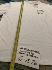 NWT Nike Air Jordan Graphic MJ’s Pizza 23 White T-Shirt Men’s Sz L FREE SHIP