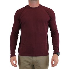 True Classic Men’s T-Shirt Waffle Collection Modal Tee, Crew Neck, Long Sleeve