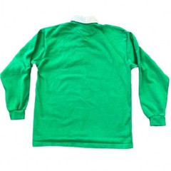 Green Irish Shamrock Rugby Jersey Ireland Shirt XL Heavy Cotton St Patrick’s Day