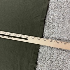 Paka Shirt Mens Medium Green Baby Alpaca Wool Blend Crew Neck Short Sleeve