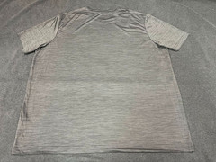 Athletic Works DriWorks 2XL Gray Heather Performance T-Shirt Astheticwear Fit