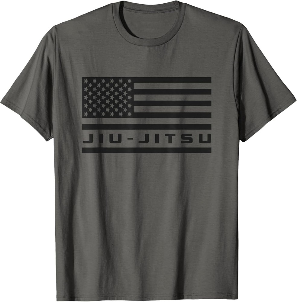 American Flag Jiu Jitsu Apparel – Jiu Jitsu T-Shirt Patriotic Jiu Jitsu