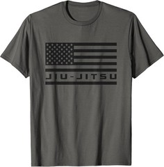 American Flag Jiu Jitsu Apparel – Jiu Jitsu T-Shirt Patriotic Jiu Jitsu