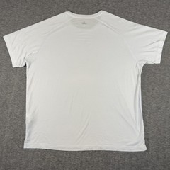 Alo Shirt Mens 2XL White Tagless Tri Blend Jersey Crewneck Tee T-Shirt Soft