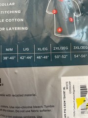 Sz XL (10) Tag Free Crew White T Shirts Gildan Moisture Wicking Opened Package