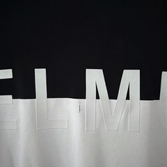 Helmut Lang Men’s Short Sleeve T-Shirt Black , Size L