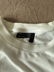 ASOS DESIGN White Men’s Short Sleeve Crew Neck Cotton T-Shirt Size M