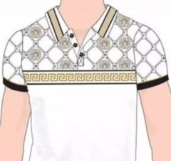 Men’s Bucheli Polo T Shirt,Italian Style,Cotton,Slim Fit,Stretch S…..A20.