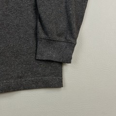 Carhartt Shirt Mens Medium Carbon Heather Long Sleeve Loose Fit Work Wear K231