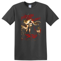 Prepare for Glory Spartan Warrior T Shirt 300 Film Inspired Tee