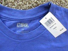 NWT CSG T-Vio Violet Basic Crew Neck Short Sleeve T-Shirt Men’s 2-Pack M
