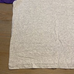 VTG Belton Designer Knits Gray Purple Contrast Sleeves Mens XL Single Stitch USA
