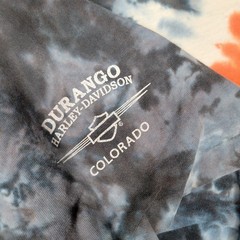 VTG Harley Davidson Tie Dye T-Shirt Men’s XL Single Stitch Distressed Biker USA