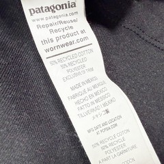 Patagonia Responsibili-Tee Tshirt Size M Mens Black Fitz Roy Icon 37665 NEW
