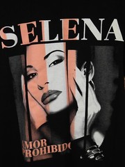 Selena Amor Prohibido Shirt Size Medium M Suna Heavy Cotton Official Tshirt