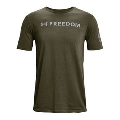Under Armour 1375091 Men’s UA Freedom Flag Bold T-Shirt – OD Green – Small